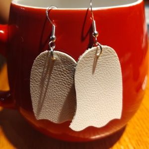 Ghost dangle earrings